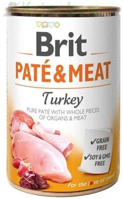 BRIT PATE & MEAT TURKEY 12x400g