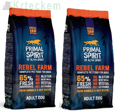 PRIMAL SPIRIT 65% Rebel Farm 2x12kg