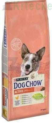 PURINA Dog Chow Adult Active Chicken 14kg + PŘEKVAPENÍ ZDARMA !!!