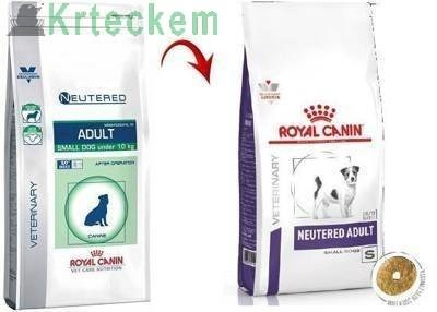 ROYAL CANIN Neutered Adult Small Dog Weight&Dental 8kg + PŘEKVAPENÍ PRO PSA !!!!!!