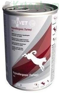 TROVET TPD Hypoallergenic - Turkey 24x400g SLEVA 3%