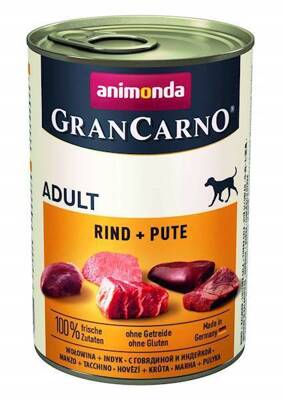 ANIMONDA GRANCARNO ADULT - HOVĚZÍ + KRŮTA 400G