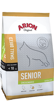 ARION Original Senior Small Breed Chicken & Rice 7,5kg