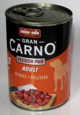 Animonda Dog konzerva Gran Carno Original Adult hovězí maso+kuře 12x400g