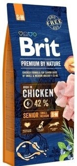BRIT Premium By Nature Senior S+M 15kg