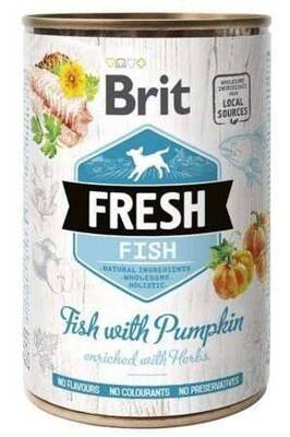 Brit Fresh Fish with Pumpkin 12x400g