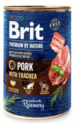 Brit Premium by Nature Pork with Trachea 400g