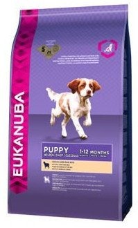 Eukanuba Puppy & Junior Large & Giant Breed Lamb 2x12 kg