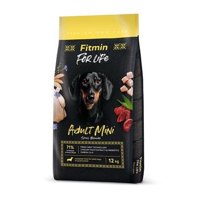 Fitmin For Life Dog Adult Mini 2x12 kg SLEVA 3%