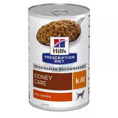 HILL'S PD Prescription Diet Canine k/d 6x370g - konzerva