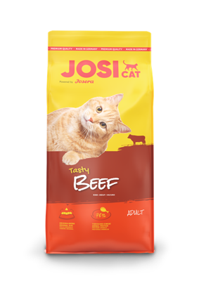 JOSERA JosiCat Tasty Beef 10kg + Cat Royale Levandulová bentonitová podestýlka 5l