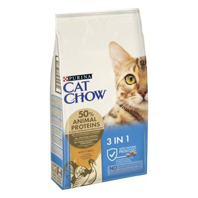 PURINA Cat Chow Special Care 3w1 - 15kg + Překvapení pro kočku