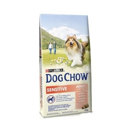 PURINA Dog Chow Adult Sensitive Salmon 14kg + PŘEKVAPENÍ ZDARMA !!!