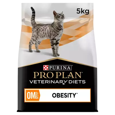 PURINA Veterinary PVD OM Obesity Management Cat 5kg + PŘEKVAPENÍ ZDARMA !!!