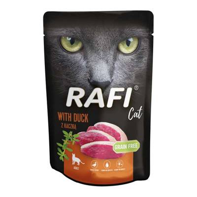 RAFI Cat Adult s kachnou 100g