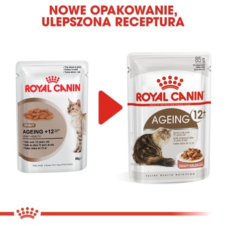 ROYAL CANIN Aging +12 12x85g mokré krmivo v omáčce pro dospělé kočky