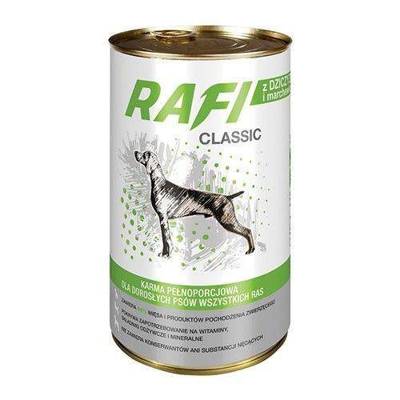 Rafi Classic se zvěřinou a mrkví v omáčce 20x1240g MIX