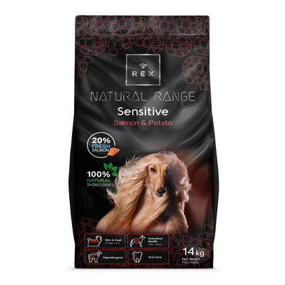 Rex Natural Range Sensitive Salmon & Potato 14kg