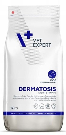VETEXPERT Dog Dermatosis Rabbit&Potato 12kg