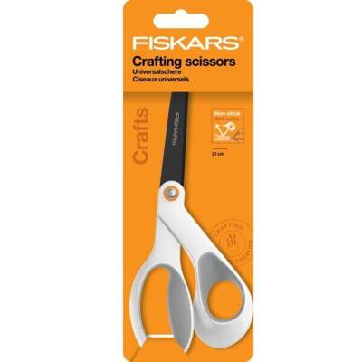 Víceúčelové nůžky Fiskars Crafts s nepřilnavým povrchem 21 cm