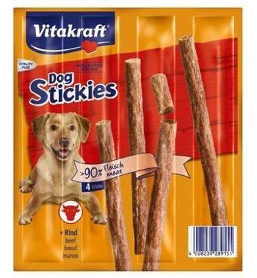 Vitakraft Dog Stickies hovězí 4x11g 