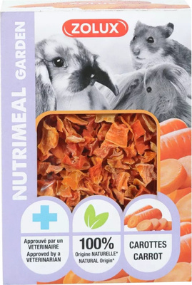 ZOLUX NUTRIMEAL3 GARDEN treat s mrkví 40 g