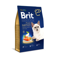 BRIT Premium By Nature Adult Cat Salmon 800g