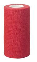 Kerbl EquiLastic samolepicí obvaz, 7,5 cm, červený